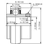 Подшипник UC212 TECHNIX