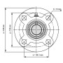 Подшипниковый узел UCFC211 TECHNIX