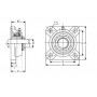 Подшипниковый узел UKF207+H2307 TECHNIX
