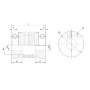 Муфта соединительная BC55-C TECHNIX