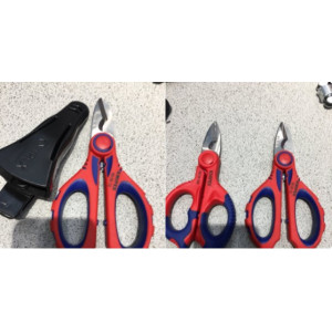 Новинка от Knipex 950510. Ножницы электрика 2 в 1.