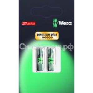 Набор бит 2шт в блист/уп Wera WE-073360