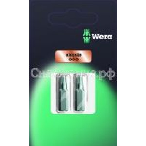 Биты в наборе 2 шт в блист/уп Wera WE-073316