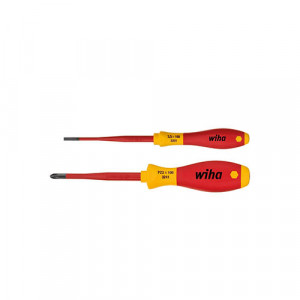 Набор отверток Wiha SoftFinish® electric slimFix 3,5x100, PZ2x100, VDE