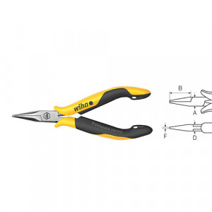 Плоскокруглогубцы Professional ESD, 145мм