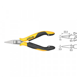 Круглогубцы Professional ESD, 120мм в блистере
