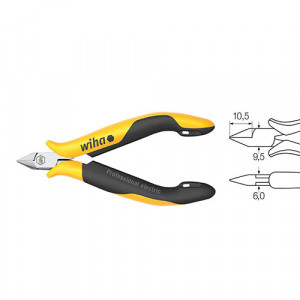 Бокорезы Professional ESD, 115мм мяг1,0мм в блистере