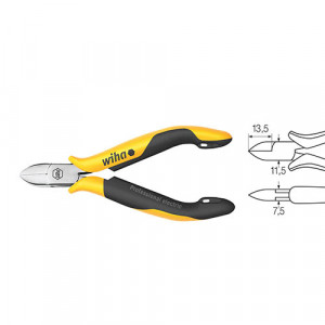 Бокорезы Professional ESD, 115мм мяг1,2мм в блистере