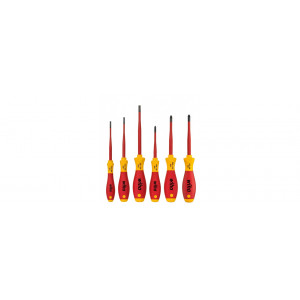 Набор отверток SoftFinish electric slimFix шлиц/Philips/Pozidriv/Xeno (6 предм.), VDE
